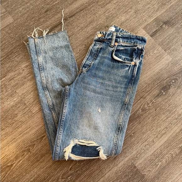 Anine Bing Blue Denim Jeans